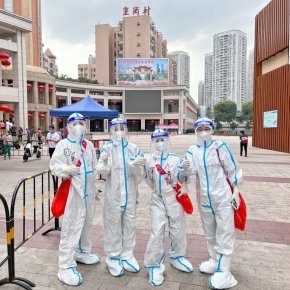 “疫”路同行！从“教师”到“大白”，深外人用行动书写“最美守护”