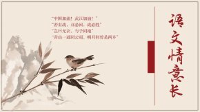 隔屏不隔爱 语文情意长