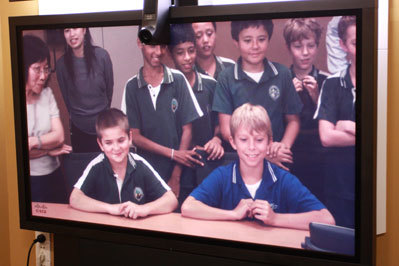 我校参加“世界教育日”网络视频对话活动