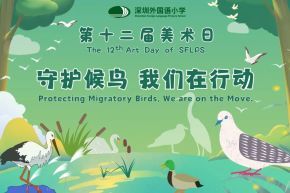 第十二届美术日丨守护候鸟，我们在行动 Protecting Migratory Birds, We're on the Move